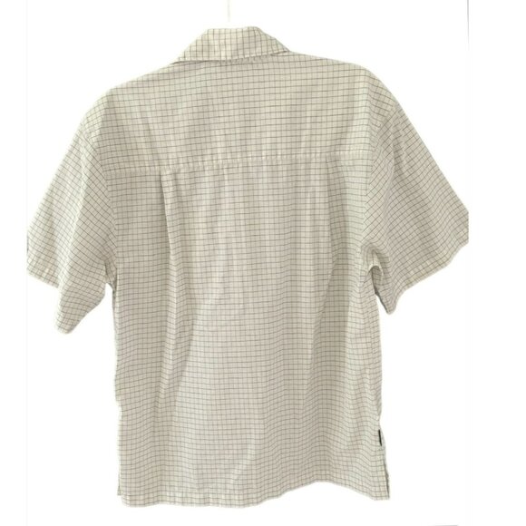 SIMMS 3XDRY Short Sleeve Checkered Shirt Outdoor Fly Fishing Hiking Men's Size S - Picture 3 of 8